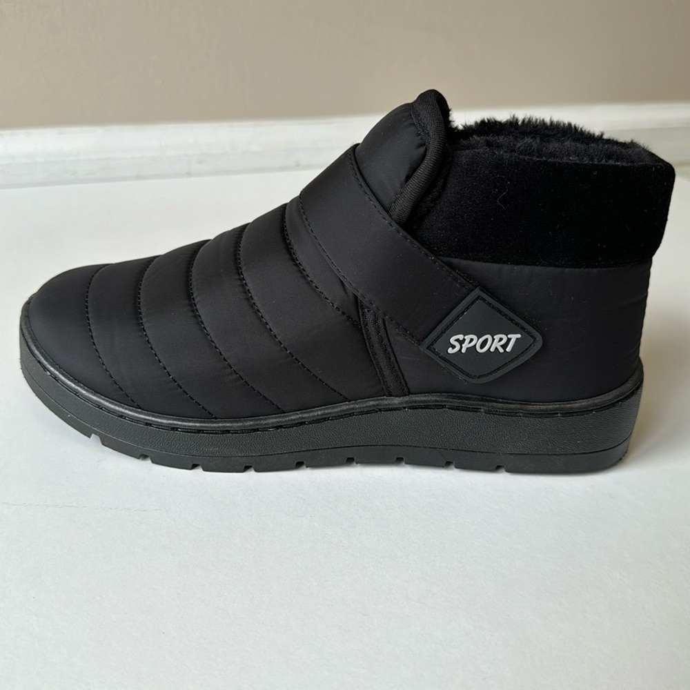 NEW black Sport high top shoes - Picture 1 of 10